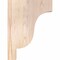 Ekena Millwork Newport Smooth Corbel, Douglas Fir, 3 1/2"W x 12"D x 16"H COR04X12X16NEW00SDF - alternate 4